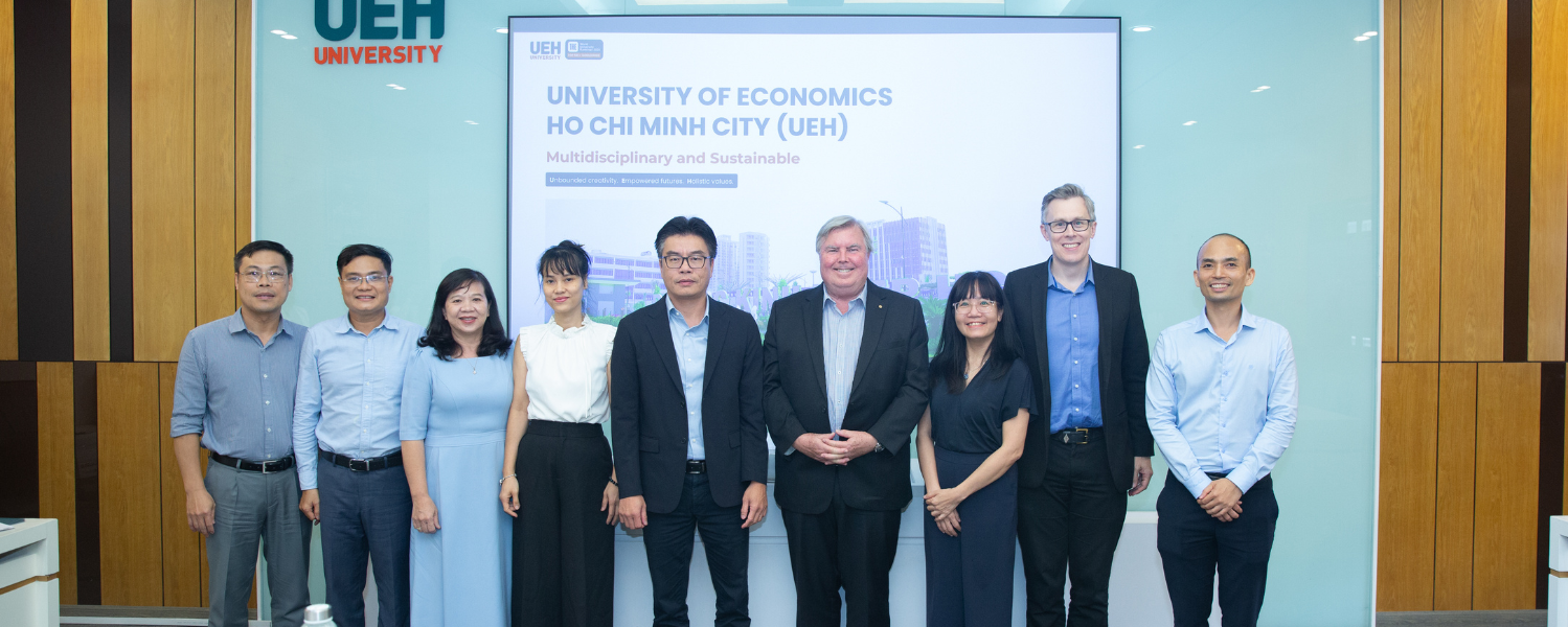UEH works with the Sydney Vietnam Institute, University of Sydney on development and research cooperation activities

