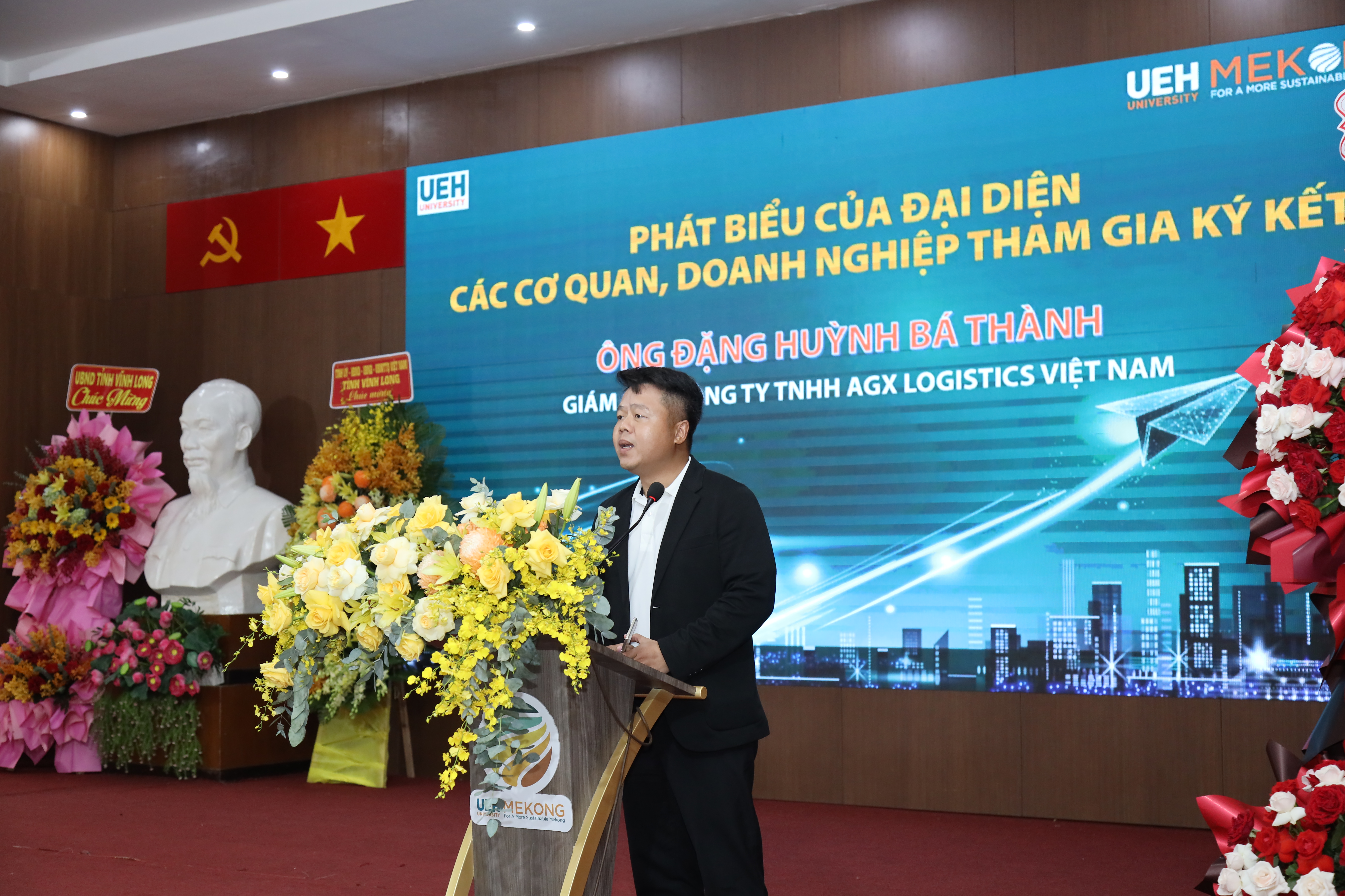 Ông Đặng Huỳnh Bá Thành – Giám đốc Công ty TNHH AGX Logistics Việt Nam