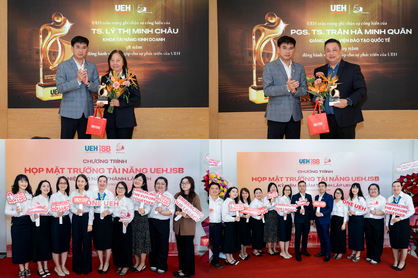 Vinh danh các Thầy Cô có nhiều năm cống hiến cho UEH