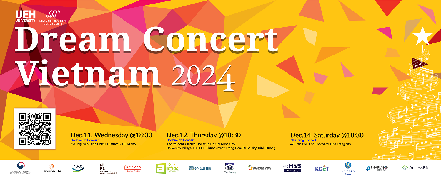 New York Classical Music Society's Annual International Concert Series Official Return with the Theme "Dream Concert Vietnam 2024"