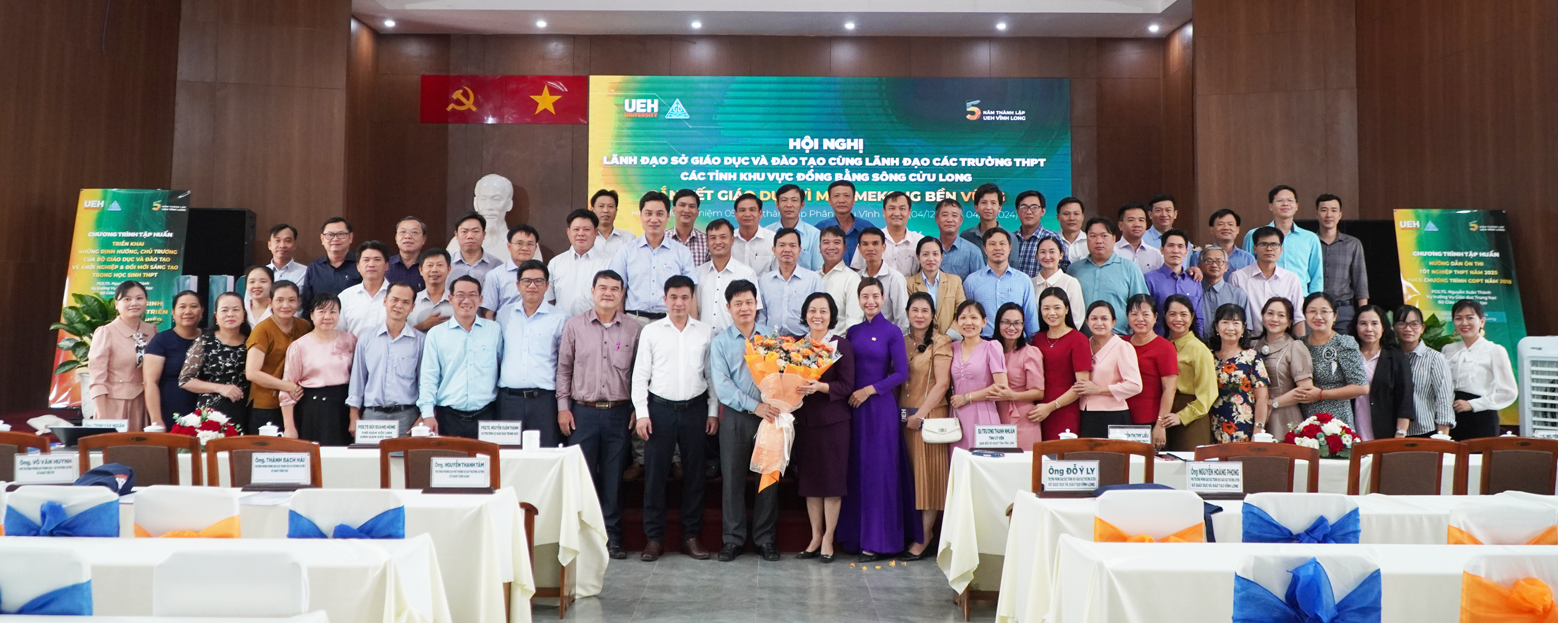 Conference of Leadership of the Department of Education and Training and High Schools in the Mekong Delta Provinces, Phase 2/2024