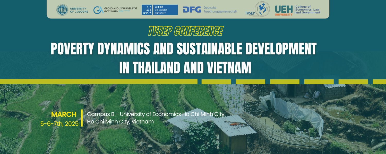 TVSEP 2025 Conference: Poverty Dynamics and Sustainable Development in Thailand and Vietnam