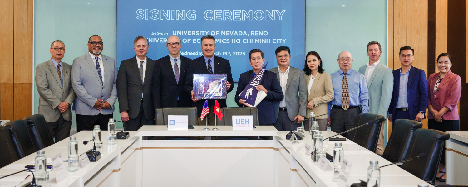 Ho Chi Minh City University of Economics Signs Cooperation Agreement with the University of Nevada, Reno