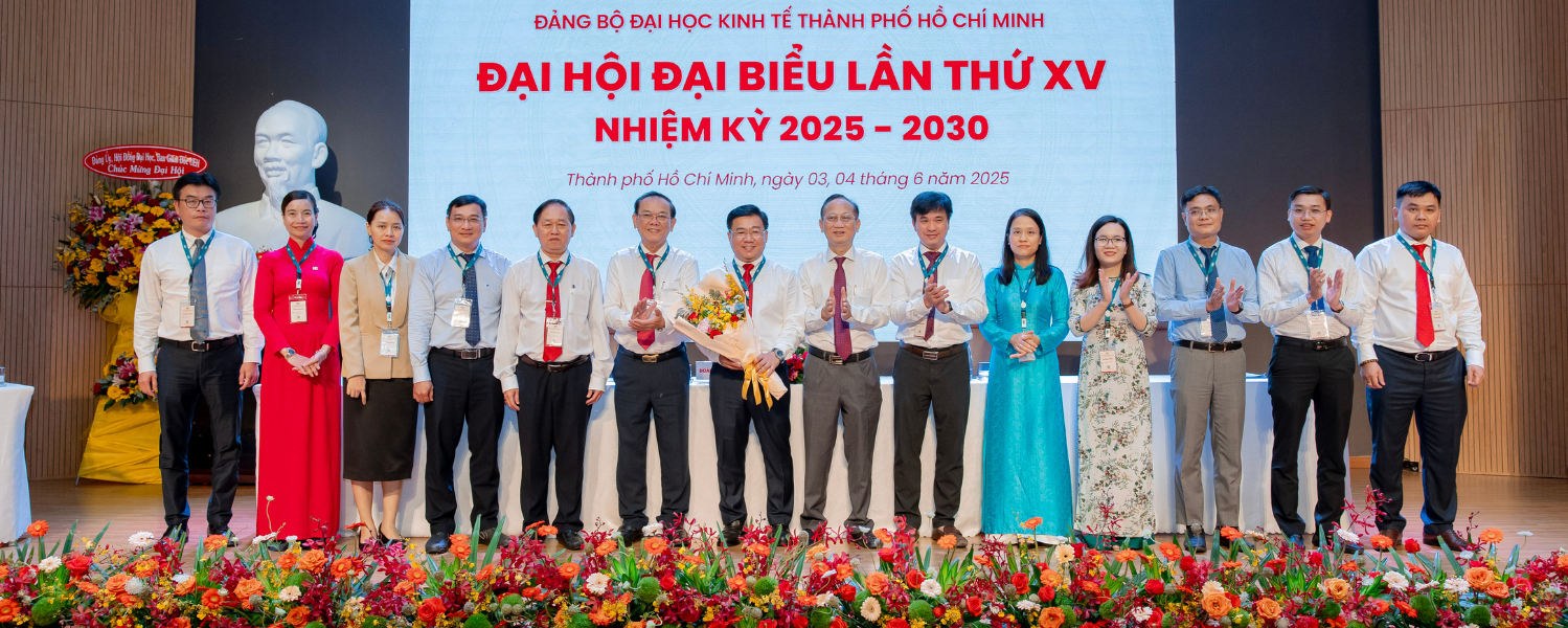 Đại hội Đại biểu Đảng bộ UEH lần thứ XV, nhiệm kỳ 2025 - 2030: Tiếp tục đổi mới mạnh mẽ, tiên phong hội nhập, khẳng định vị thế toàn cầu