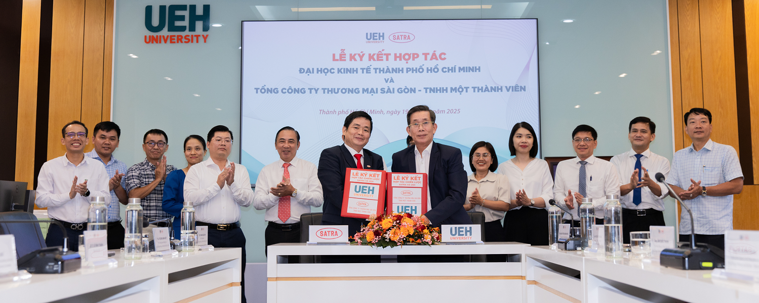 UEH and Saigon Trading Group - One Member Limited Liability Company (SATRA) Sign Cooperation Agreement
