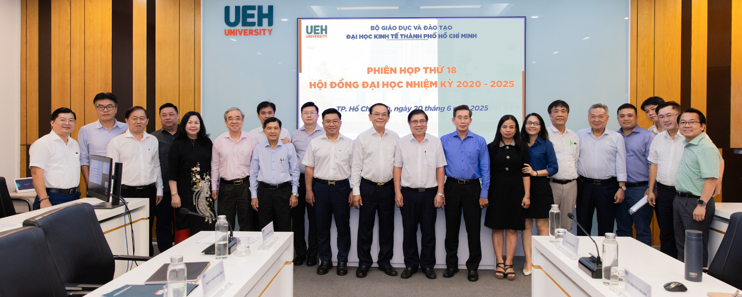 University of Economics Ho Chi Minh City University Council, 2020 – 2025 Term, Holds Its 18th Meeting
