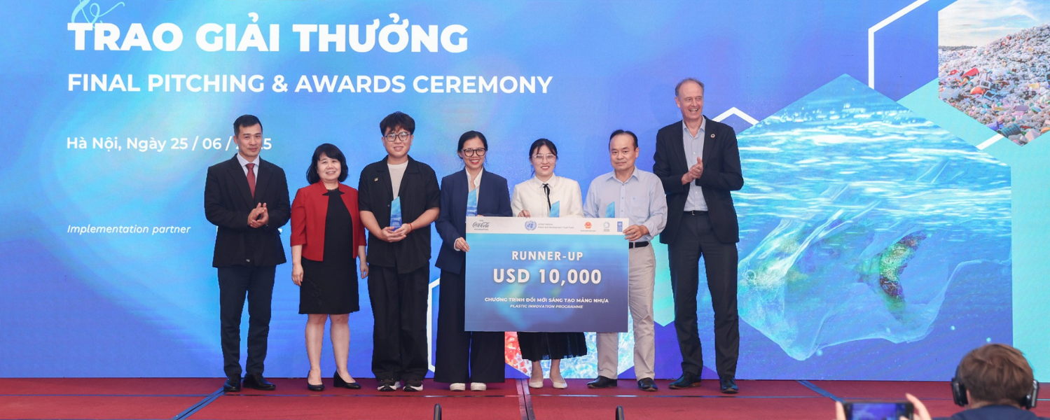 UEH Successfully Secures $10,000 Grant from the 2025 Plastic Innovation Program
