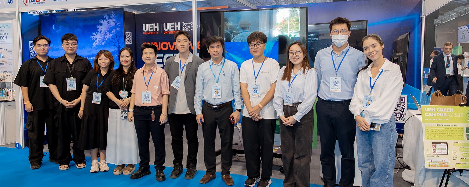 UEH tham gia sự kiện Triển lãm công nghệ iTECH EXPO 2025 với chủ đề gian hàng “Innovative Interaction Technologies”: Giao thoa nghệ thuật – công nghệ vì phát triển sáng tạo và bền vững