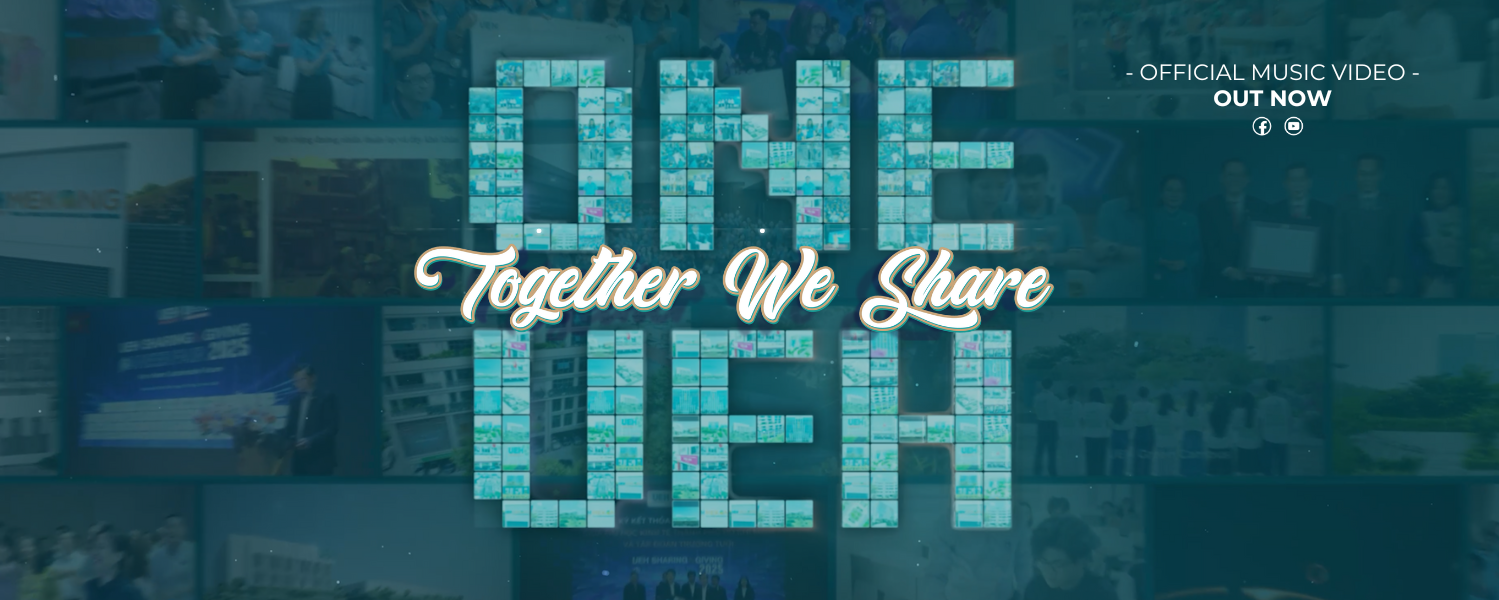 [UEH Day 2025] Chính thức ra mắt bài hát chủ đề “ONE UEH: Together We Share” 