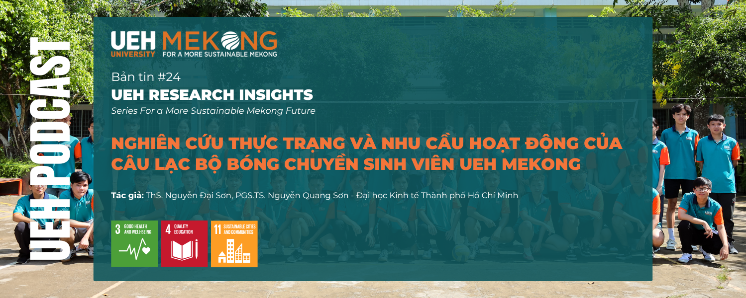 [Research Contribution] Investigation into the Current Status and Operational Needs of the UEH Mekong Student Volleyball Club
