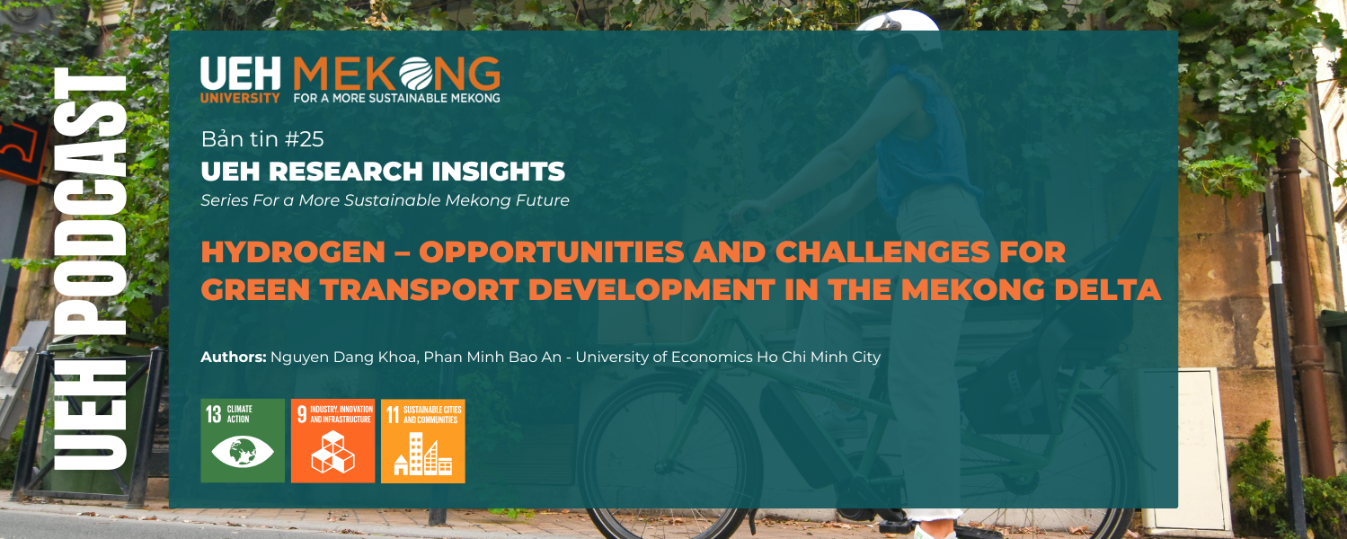 [Research Contribution] Hydrogen – Opportunities and Challenges for Green Transport Development in the Mekong Delta
