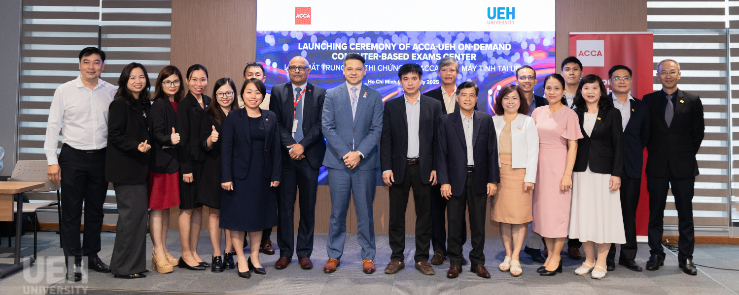 UEH Launches Computer-Based ACCA Examination Centre, Marking a Strategic Milestone in International Education and Sustainable Development
