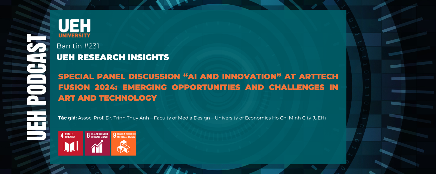 [Research Contribution] Special Panel Discussion “AI and Innovation” at ArtTech Fusion 2024: Emerging Opportunities and Challenges in Art and Technology
