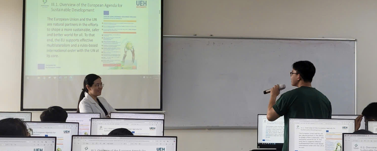UEH successfully completes second year of Jean Monnet Module on EU Sustainable Development – EU4Sustainability Project