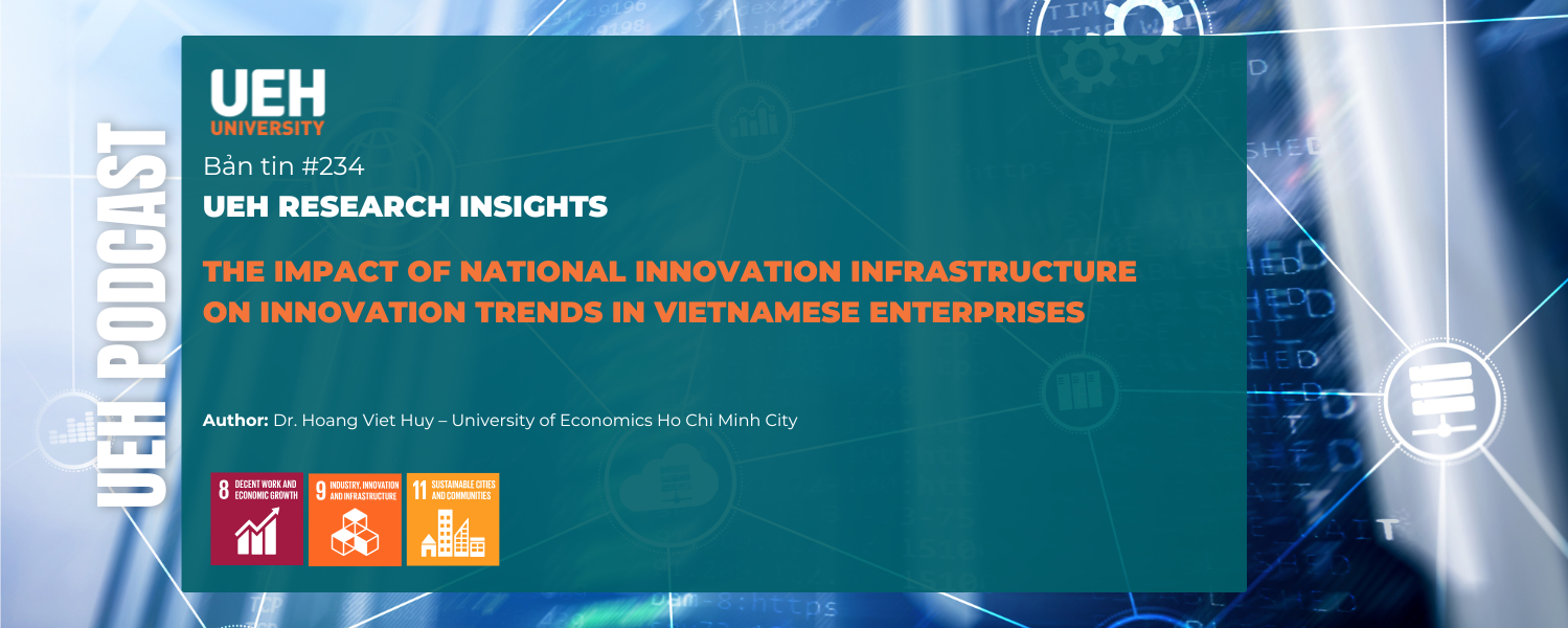 [Research Contribution] The Impact of National Innovation Infrastructure on Innovation Trends in Vietnamese Enterprises

