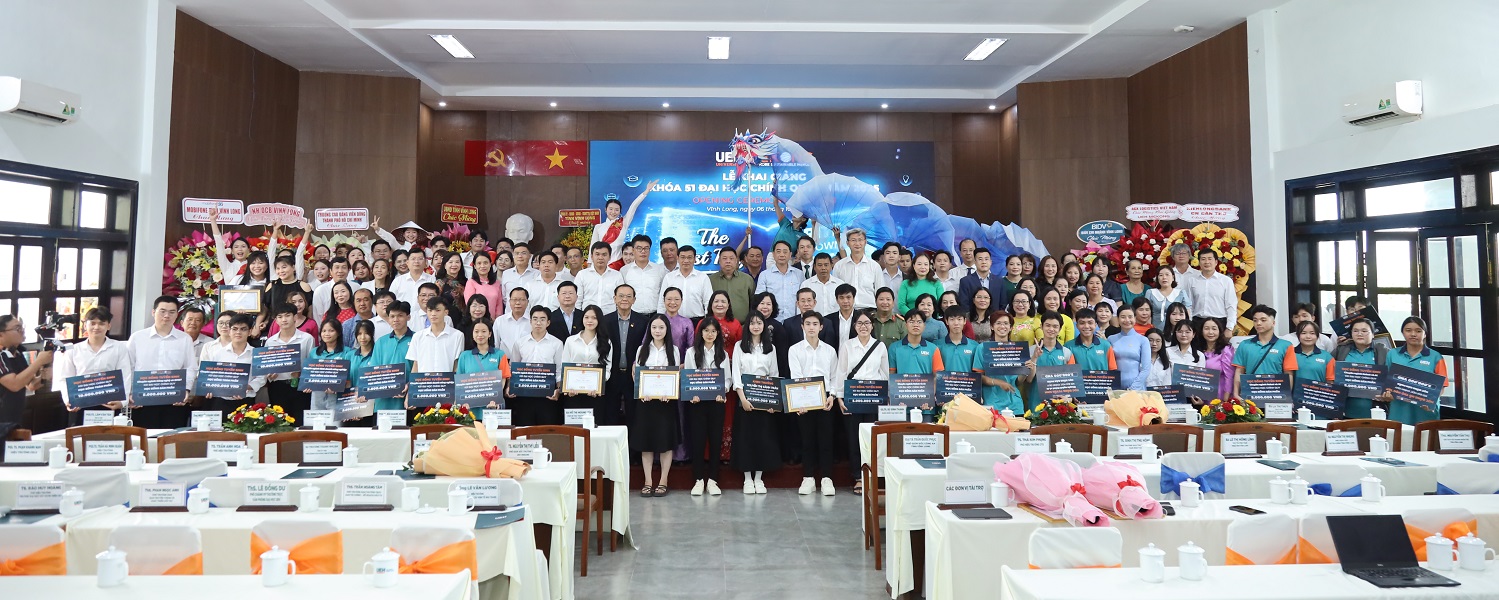 UEH Mekong - Opening Ceremony for the 51st Intake of Full-time Undergraduate Programs: The First Page - Write Your Own Story at UEH
