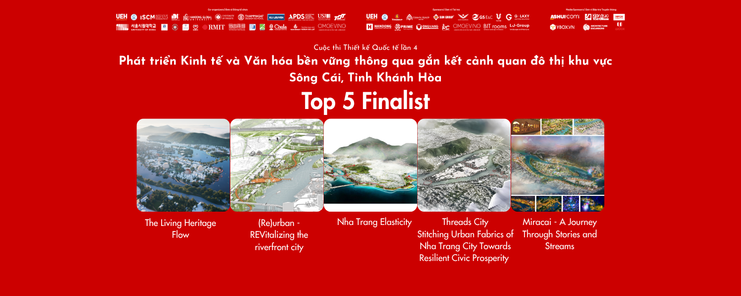 4th International Design Competition Concludes: 5 Visionary Projects Redefine the Future of Khanh Hoa's Cai River Heritage Path