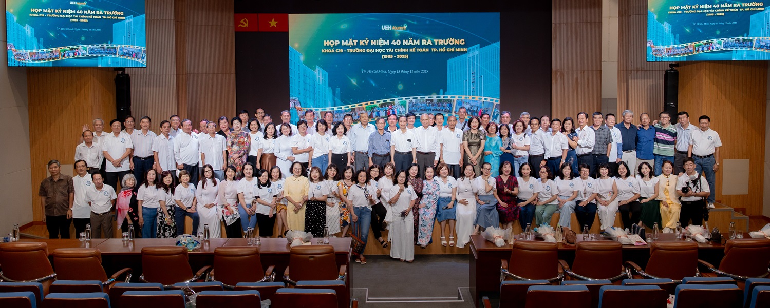 [UEH Alumni Reunion] Celebrating the 40th Graduation Anniversary of Intake C19 of the University of Finance Accounting of Ho Chi Minh City