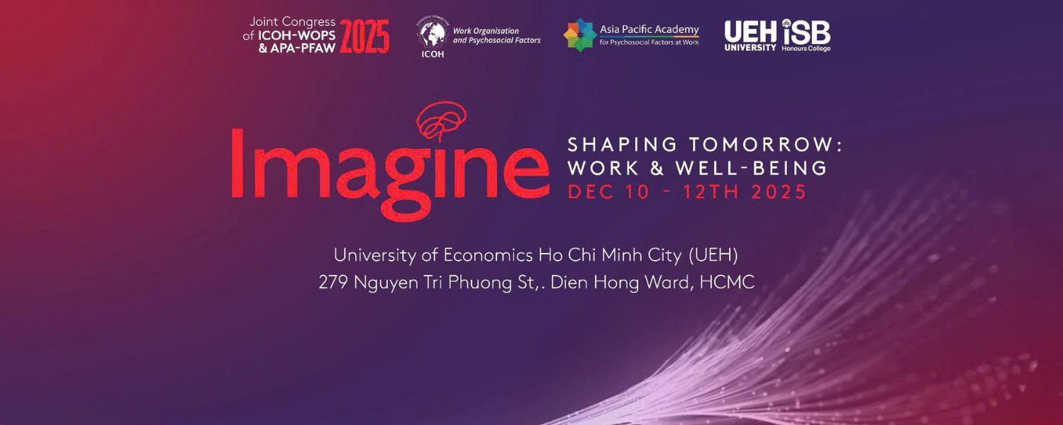 The 2nd Joint Congress of ICOH-WOPS & APA-PFAW, themed “IMAGINE! Shaping Tomorrow: Work and Well-Being”