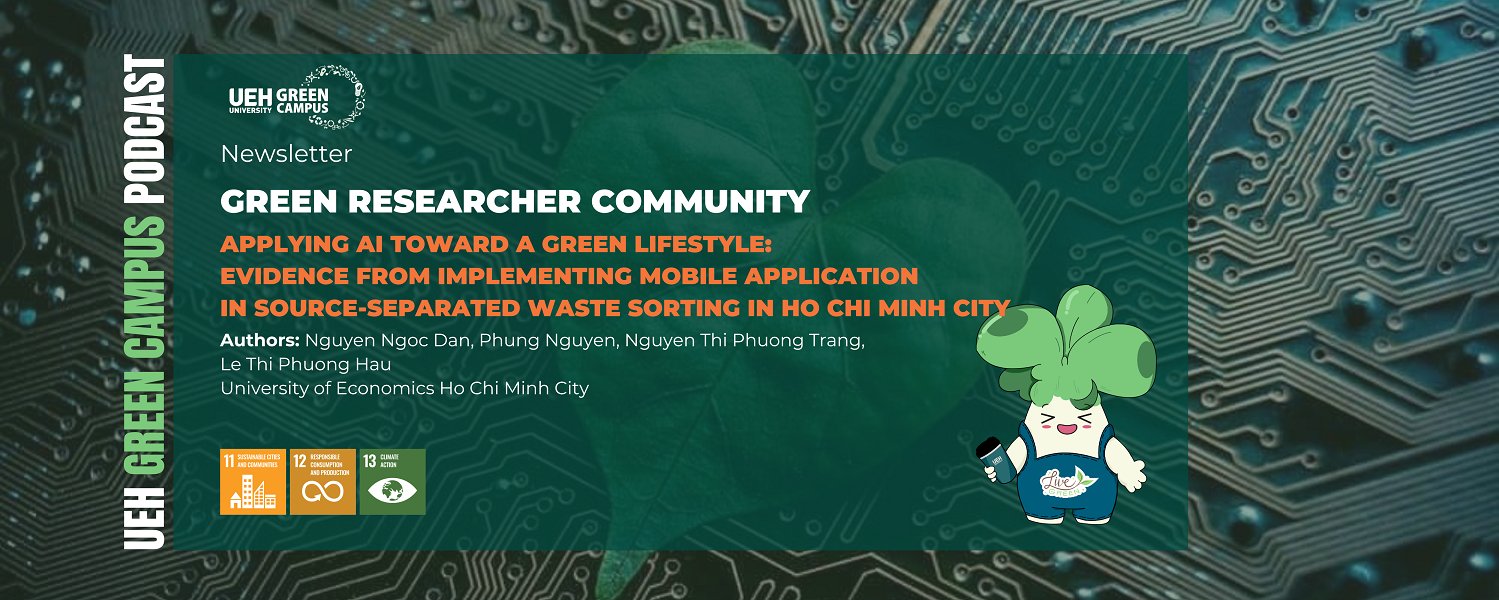 [Research Contribution] Applying Artificial Intelligence (Ai) Toward A Green Lifestyle: Evidence From Implementing Mobile Application In Source-Separated Waste Sorting In Ho Chi Minh City
