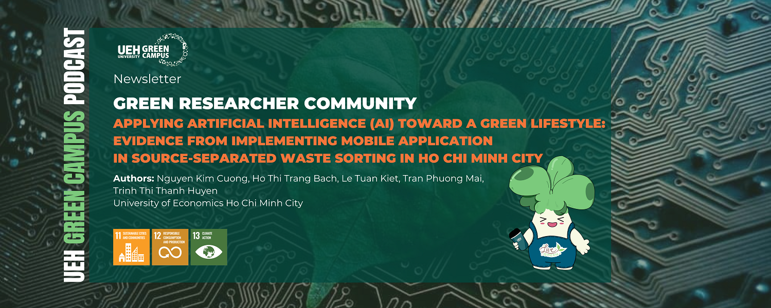 [Research Contribution] Applying Artificial Intelligence (Ai) Toward A Green Lifestyle: Evidence From Implementing Mobile Application In Source-Separated Waste Sorting In Ho Chi Minh City
