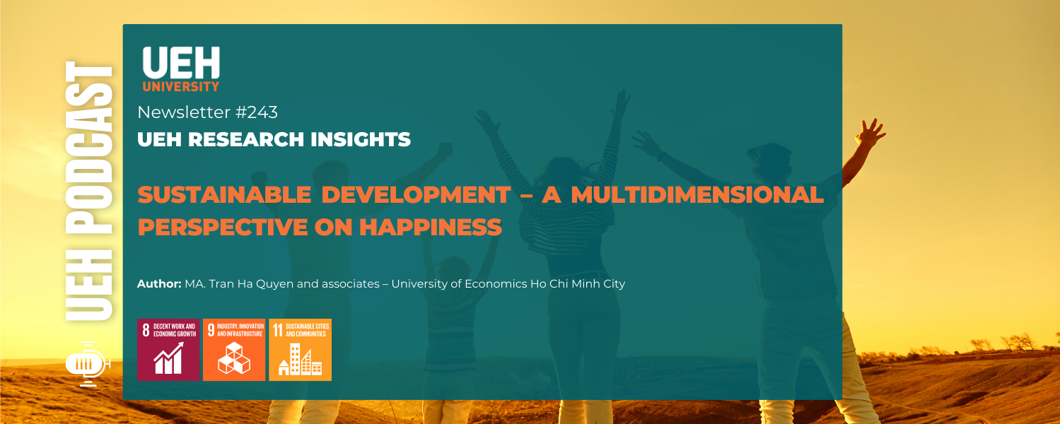 [Research Contribution] Sustainable Development – A Multidimensional Perspective on Happiness