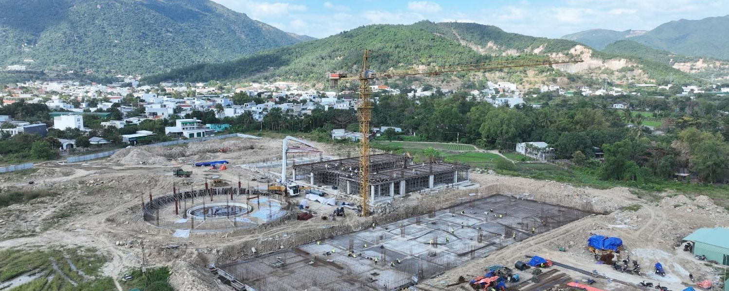 UEH Nexus Campus Nha Trang Bustles with Construction Activity in the Days Leading Up to the 2026 Lunar New Year