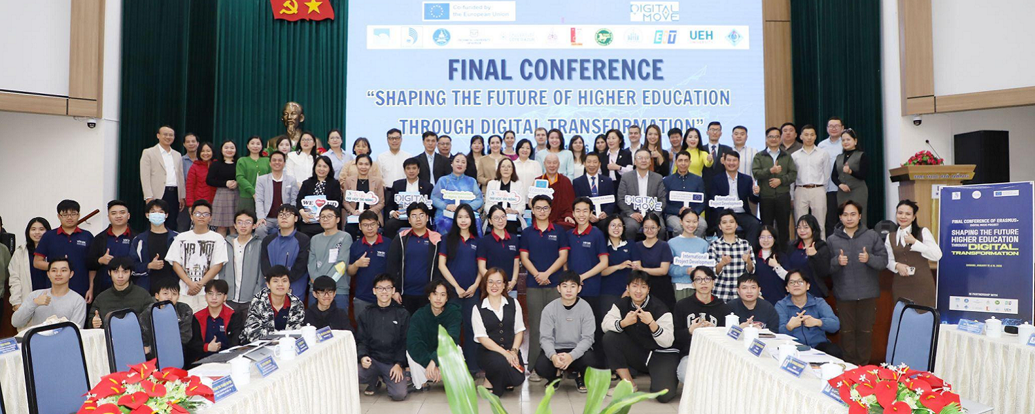 UEH Participates in the Final Conference and Meeting of the Erasmus+ DIGITAL MOVE Project: "Shaping a Sustainable Future for Higher Education Through Digital Transformation"