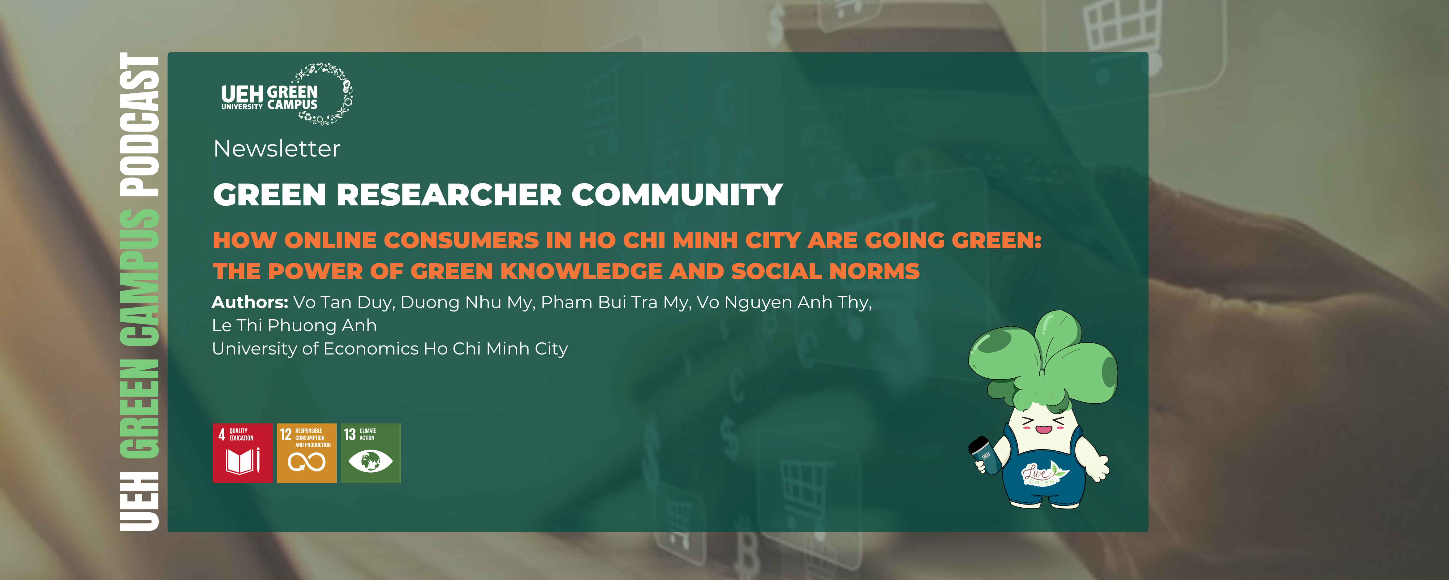 [Research Contribution] How online consumers in Ho Chi Minh City are going green: The power of green knowledge and social norms