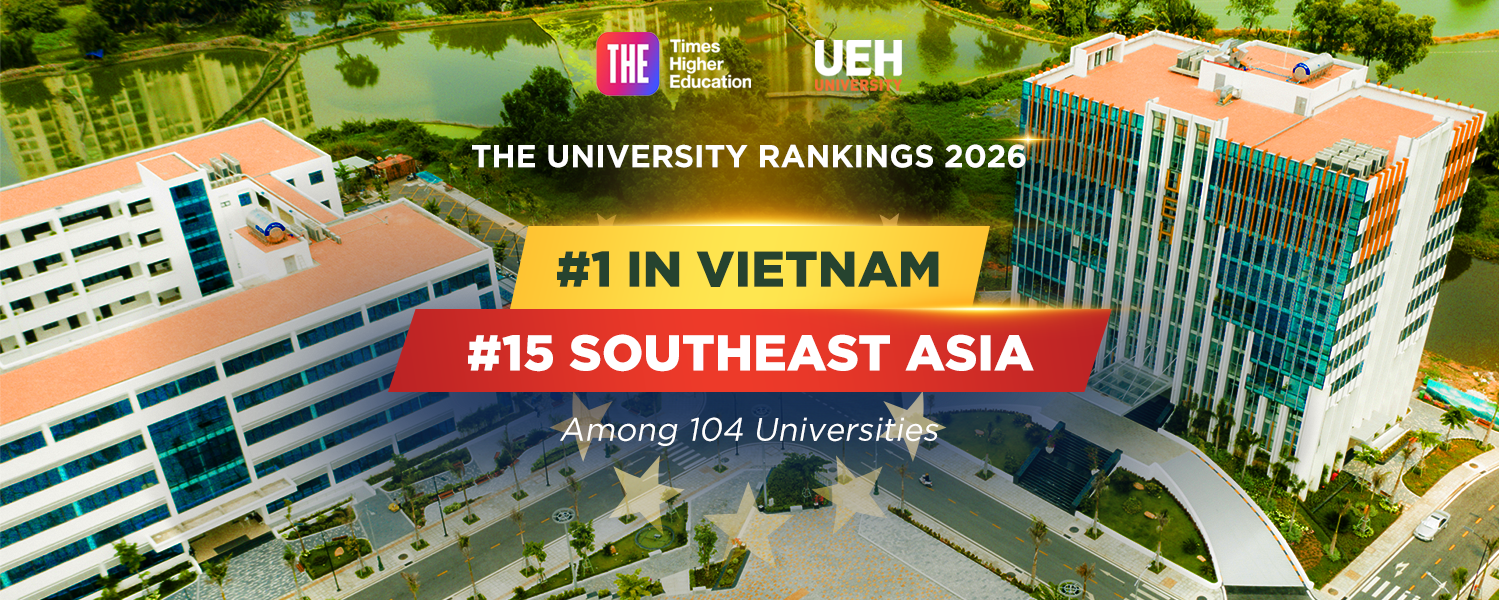 UEH leads Vietnamese universities, enters Top 15 in Southeast Asia according to Times Higher Education Pilot Ranking
