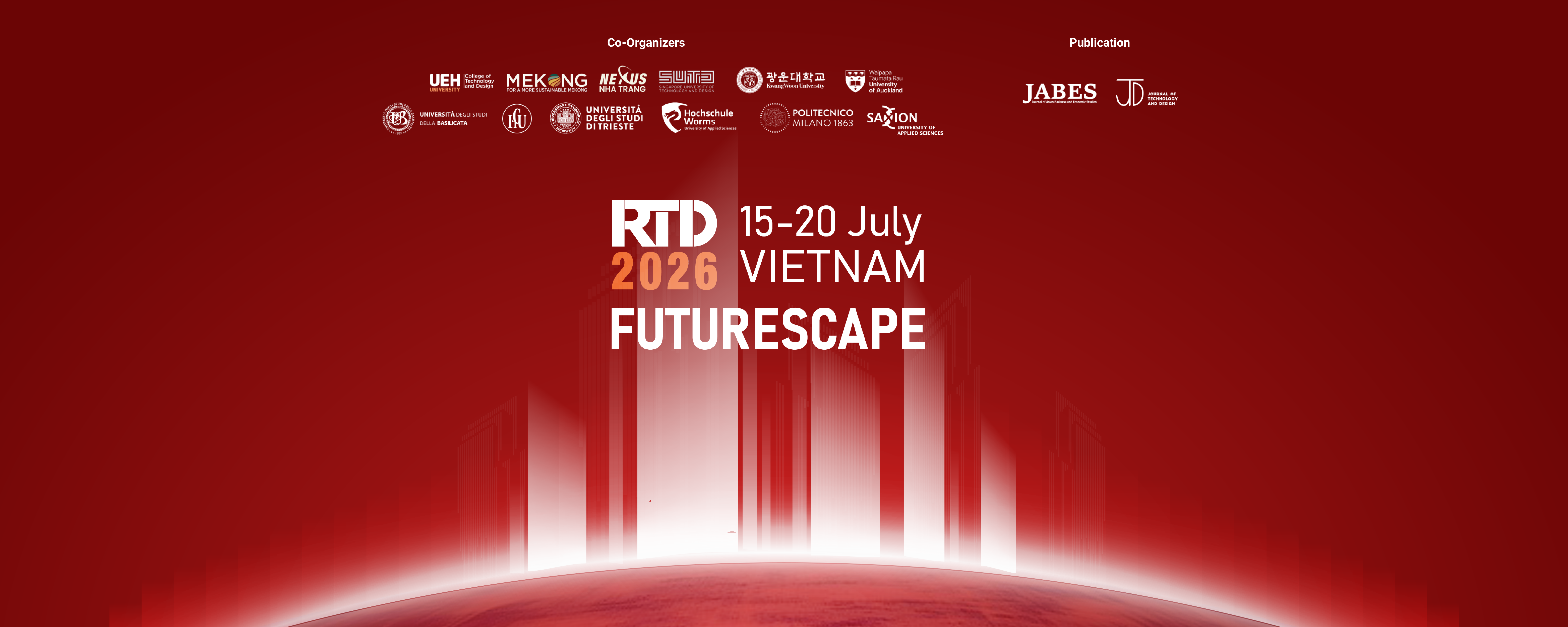 [RTD 2026] The International Conference "Resilience by Technology and Design" - FutureScape - Designing the Future