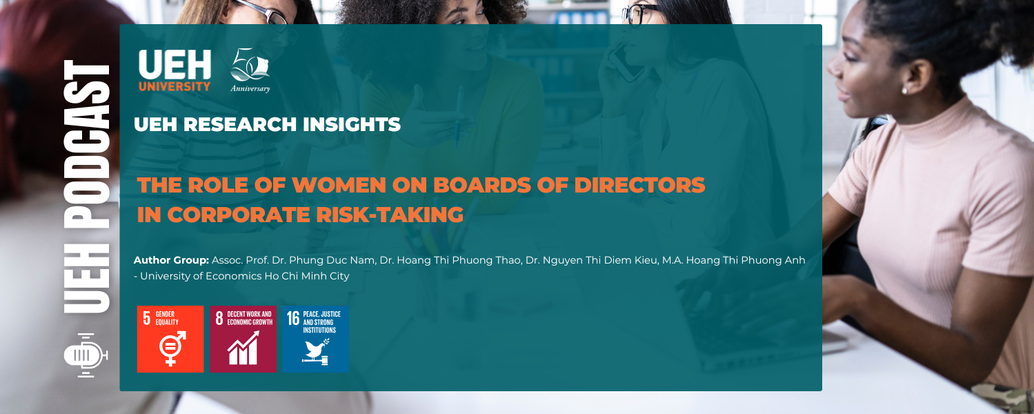 [Research Contribution] The Role of Women on Boards of Directors in Corporate Risk-Taking