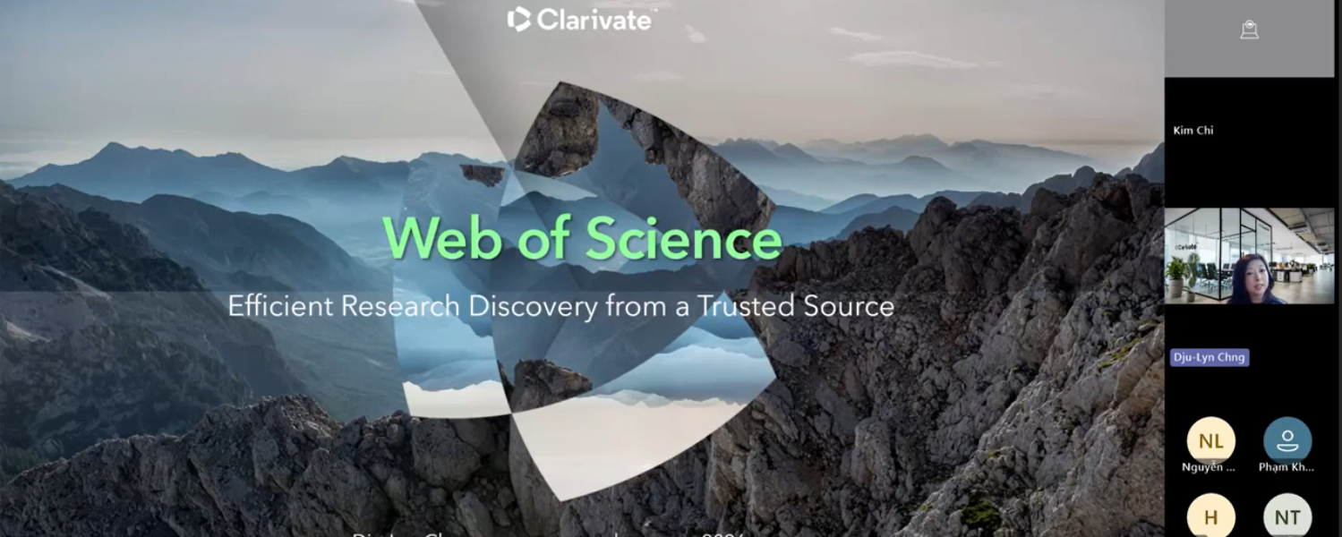 UEH organizes the training program “UEH - Clarivate Research Week”