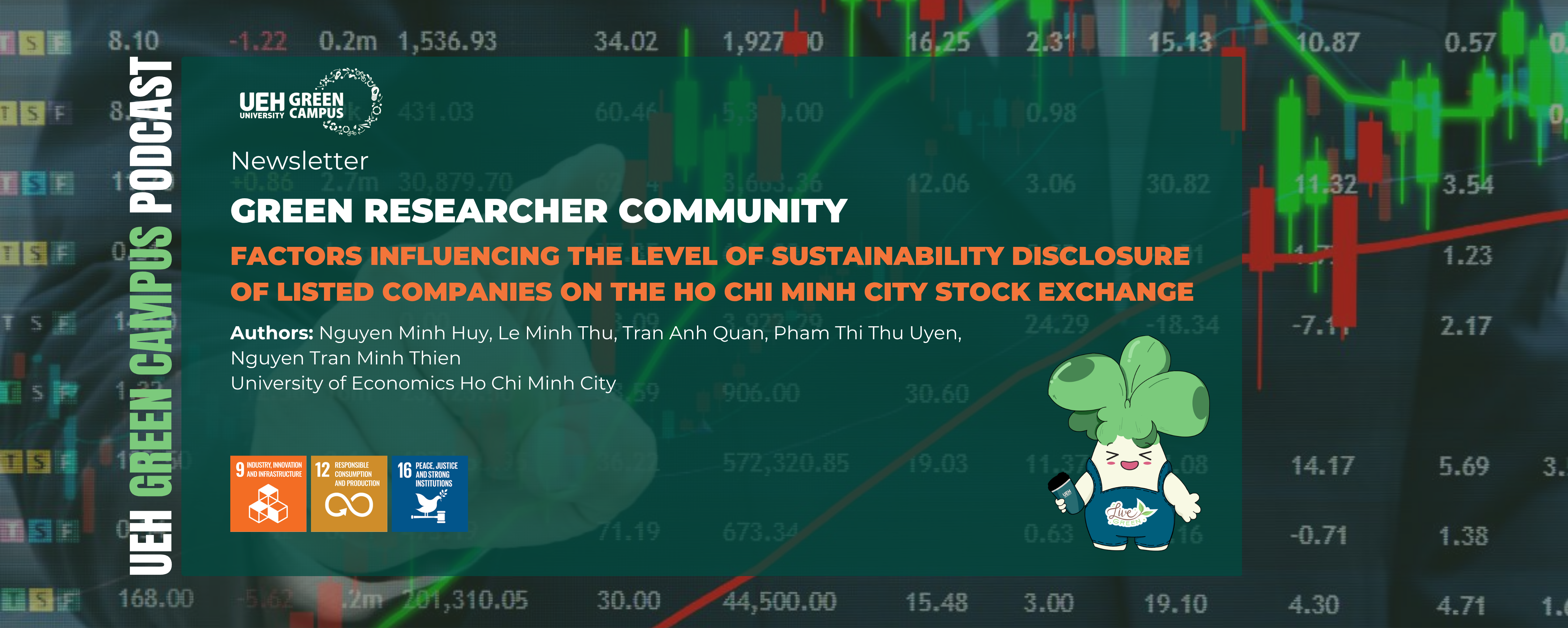 [Research Contribution] Factors influencing the level of sustainability disclosure of listed companies on the Ho Chi Minh City stock exchange