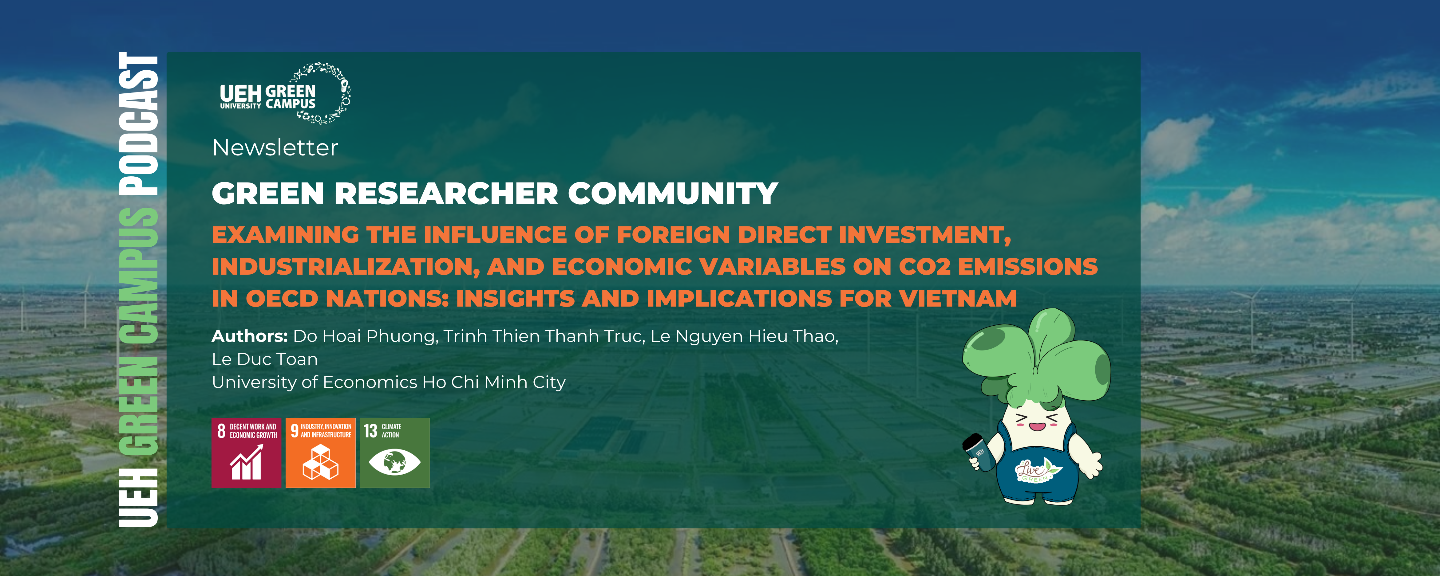 [Research Contribution] Examining the Influence of Foreign Direct Investment, Industrialization, and Economic Variables on CO2 Emissions in OECD Nations: Insights and Implications for Vietnam