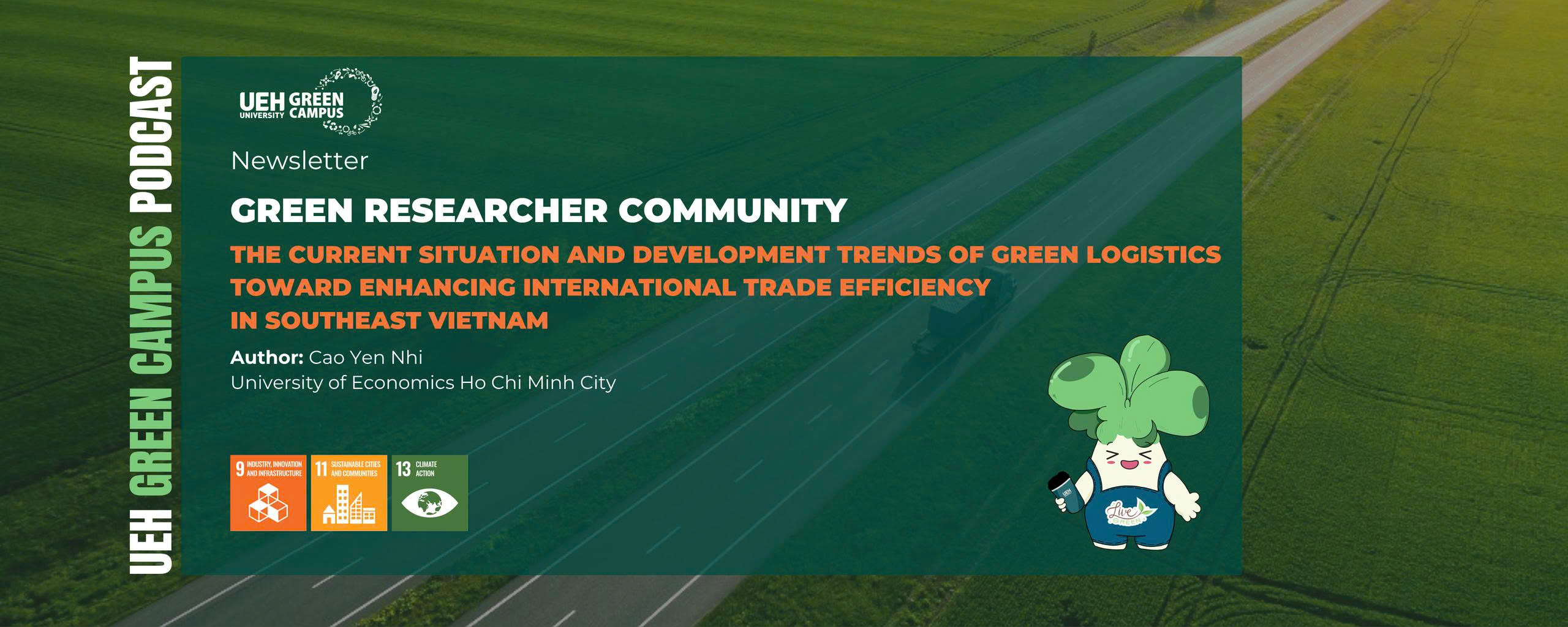[Research Contribution] The current situation and development trends of green logistics toward enhancing international trade efficiency in Southeast Vietnam