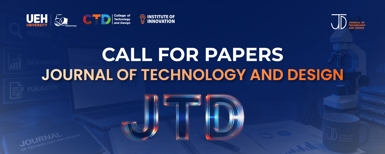 Call for papers - Journal of Technology and Design (JTD)