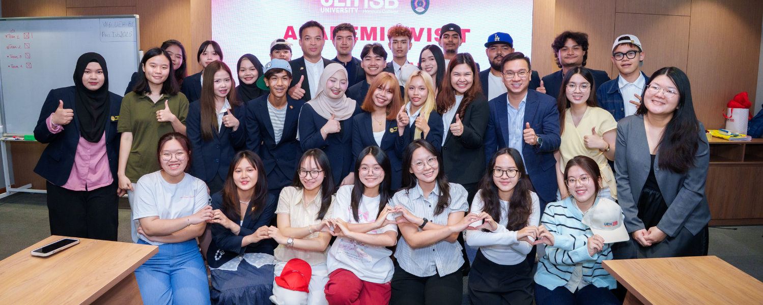 UEH.ISB Honours College Welcomes Students from Phuket Rajabhat University (Thailand) for Academic and Cultural Exchange