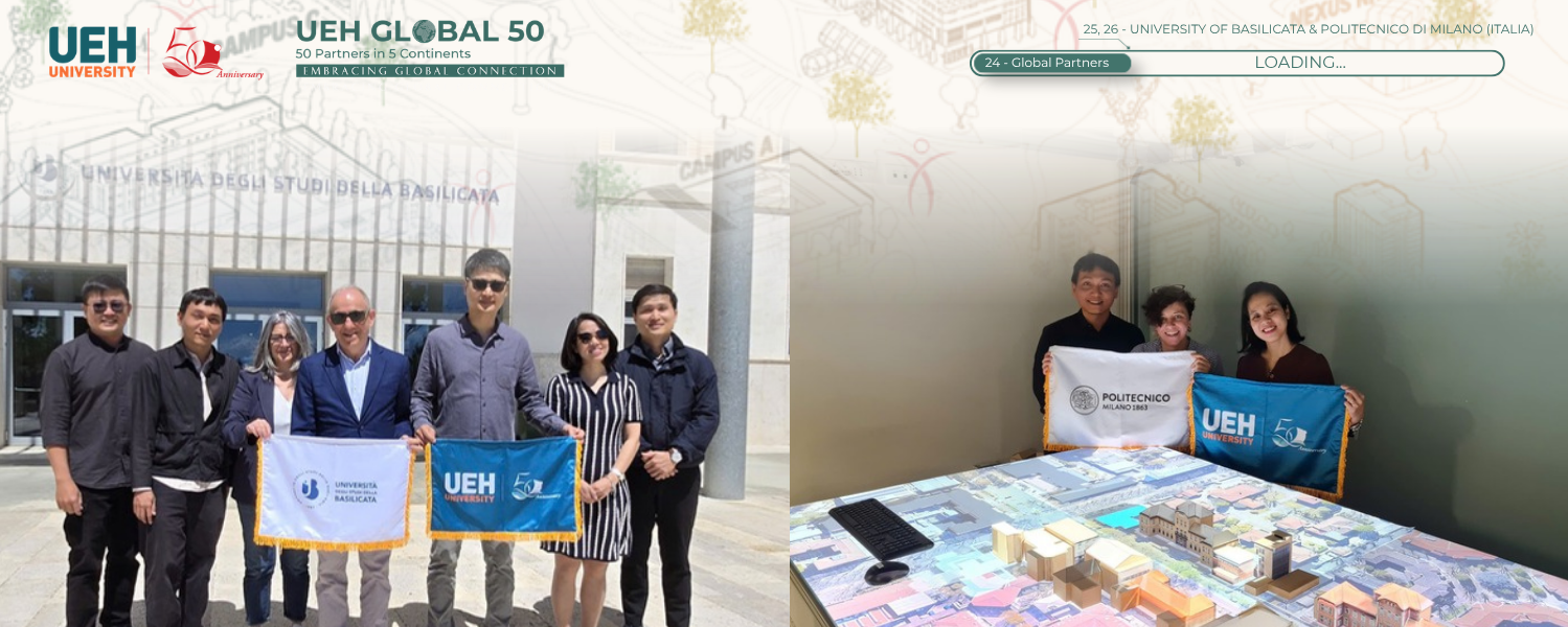 [UEH 50 Global Partners] Institute of Smart City and Management Connects International Academics in Italy: A Journey of Building a "Wise Town" Network and Global Living Lab