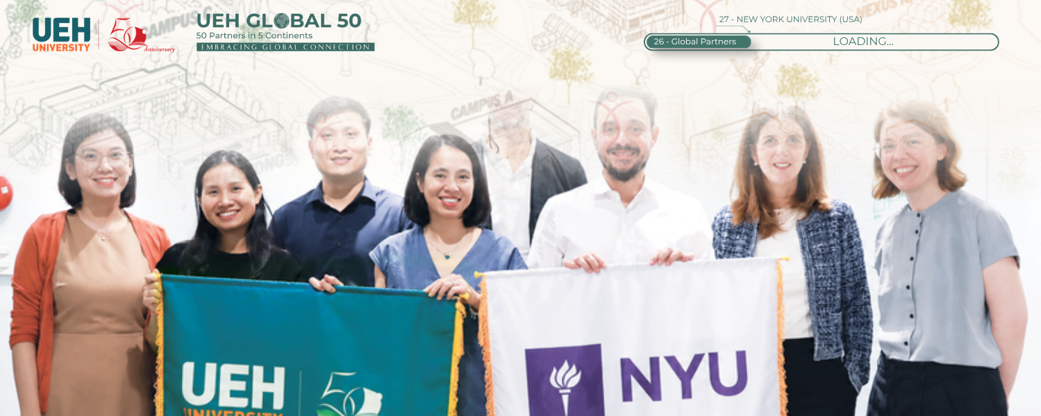 [UEH 50 Global Partners] UEH and NYU Advance Collaboration in Urban Science and Smart Cities