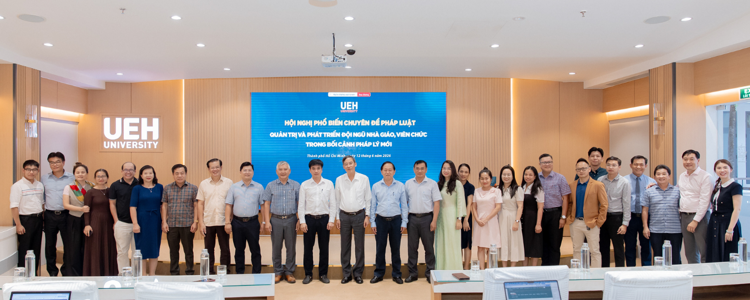 University of Economics Ho Chi Minh City (UEH) Organizes a Legal Symposium on "Governance and Development of Teaching Staff and Public Employees in the New Legal Context"