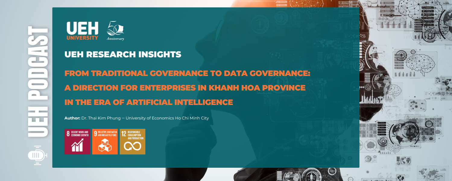 [Research Contribution] From Traditional Governance to Data Governance: A Direction for Enterprises in Khanh Hoa Province in the Era of Artificial Intelligence

