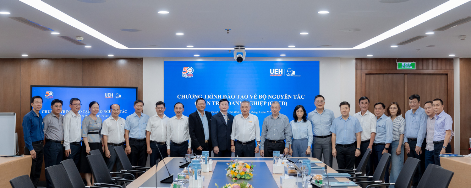 UEH and EVNHCMC Launch 2026 Training Program on OECD Corporate Governance Principles