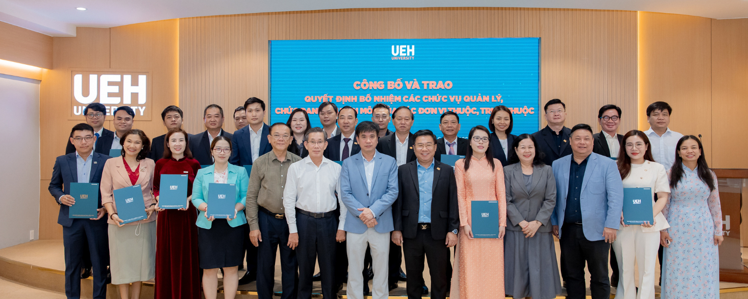 UEH announces leadership appointments to strengthen institutional operations and governance capacity
