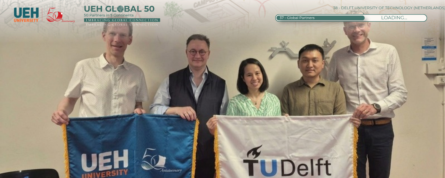 [UEH 50 Global Partners] UEH strengthens multilateral collaboration with universities, businesses, and local governments in the Netherlands
