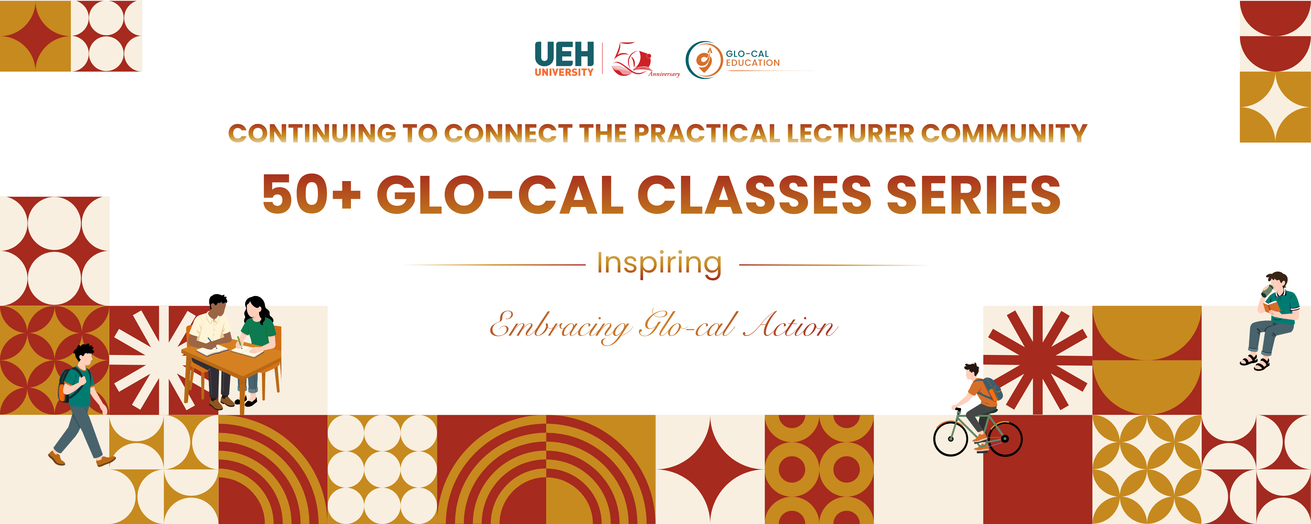 [UEH 50 Years] UEH continues to connect the Practical Lecturer community with the second round of the 2026 Inspiring Glo-cal Class Series