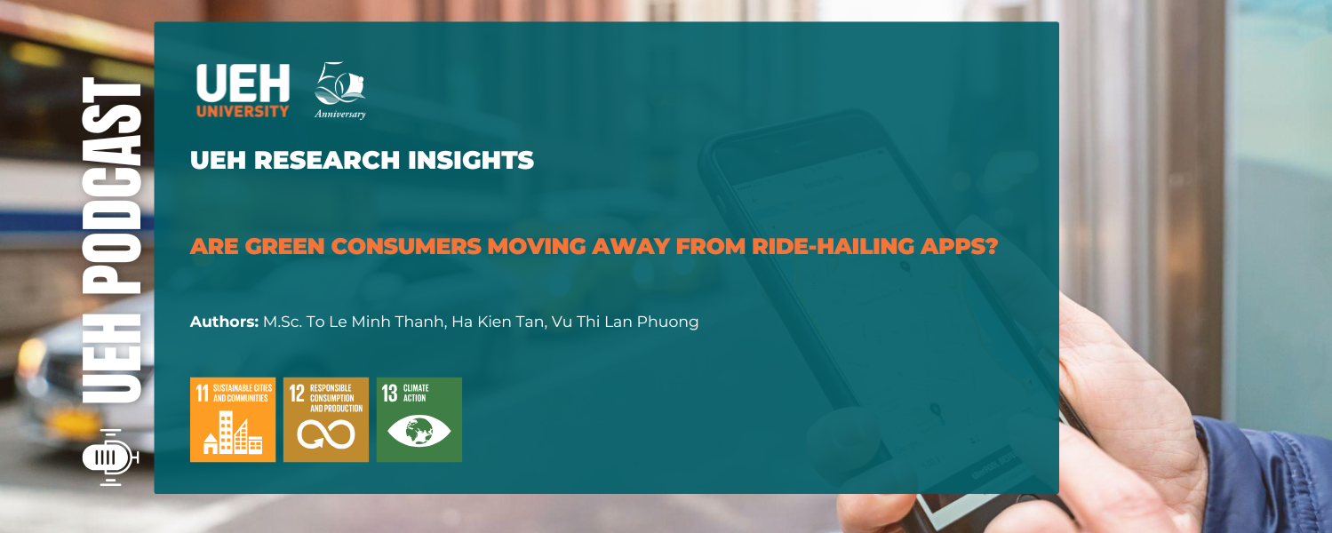 [Research Contribution] Are Green Consumers Moving Away from Ride-Hailing Apps?