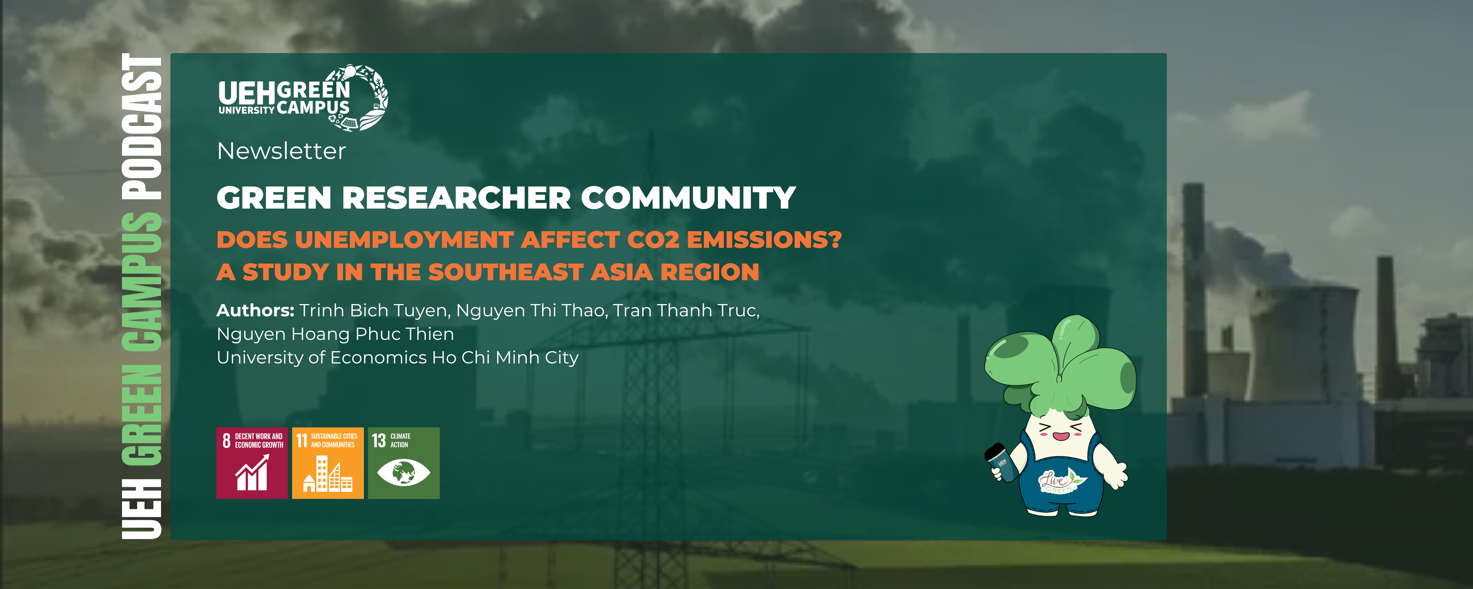 [Research Contribution] Does unemployment affect CO2 emissions? A study in the Southeast Asia region
