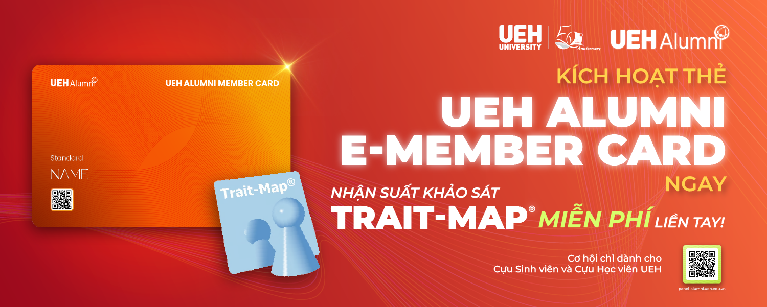 Activate the UEH Alumni E-Member Card – Receive a Free Trait-Map® Assessment for UEH Alumni