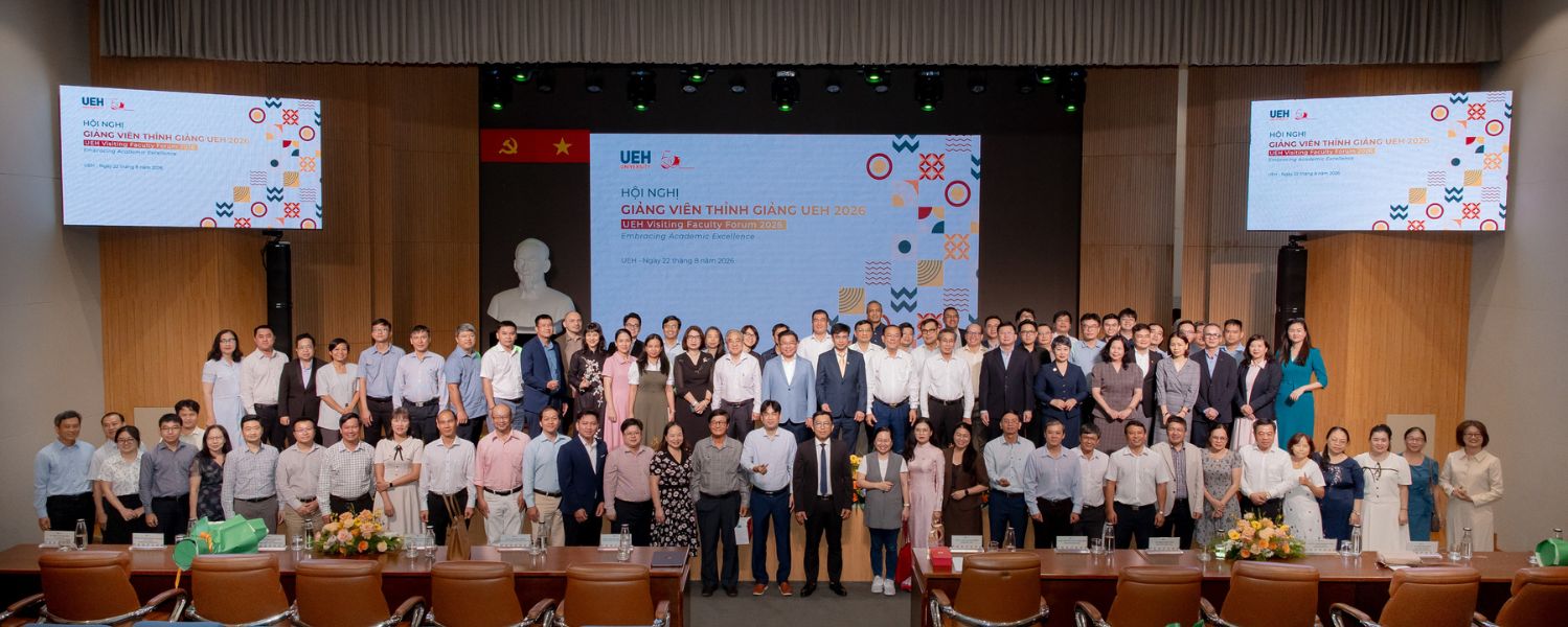 [UEH 50] UEH Organizes the UEH Visiting Lecturer Conference 2026: Connecting Knowledge, Co-creating a Sustainable Academic Ecosystem